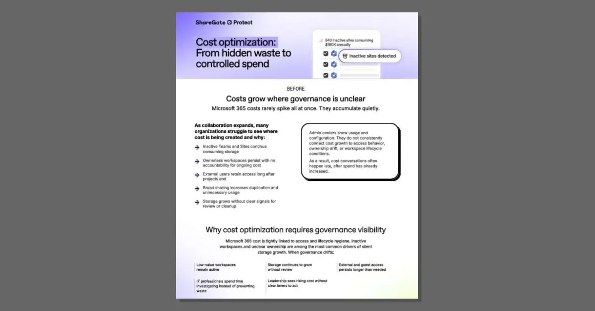 Cost optimization: From hidden waste to controlled spend