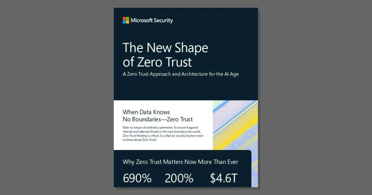The New Shape of Zero Trust